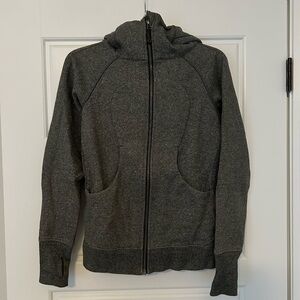 Lululemon Gray Zip-Up Hoodie